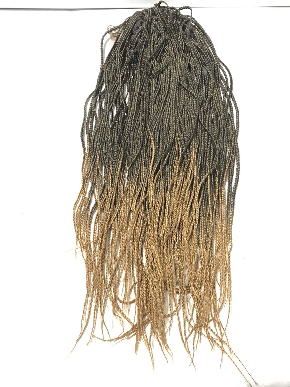 New 29” Box Braids Braided Full Lace Front Synthethic Hair Long Wig T1B -27 - Picture 2 of 11